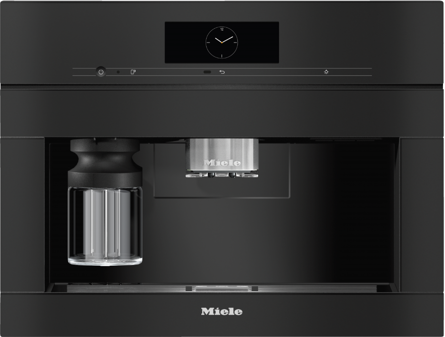 Miele CVA 7845 Einbau-Kaffeevollautomat mit DirectWater Obsidianschwarz 