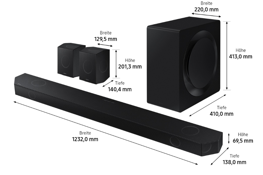 Samsung HW-Q990D/EN 11.1.4-Kanal Soundbar 