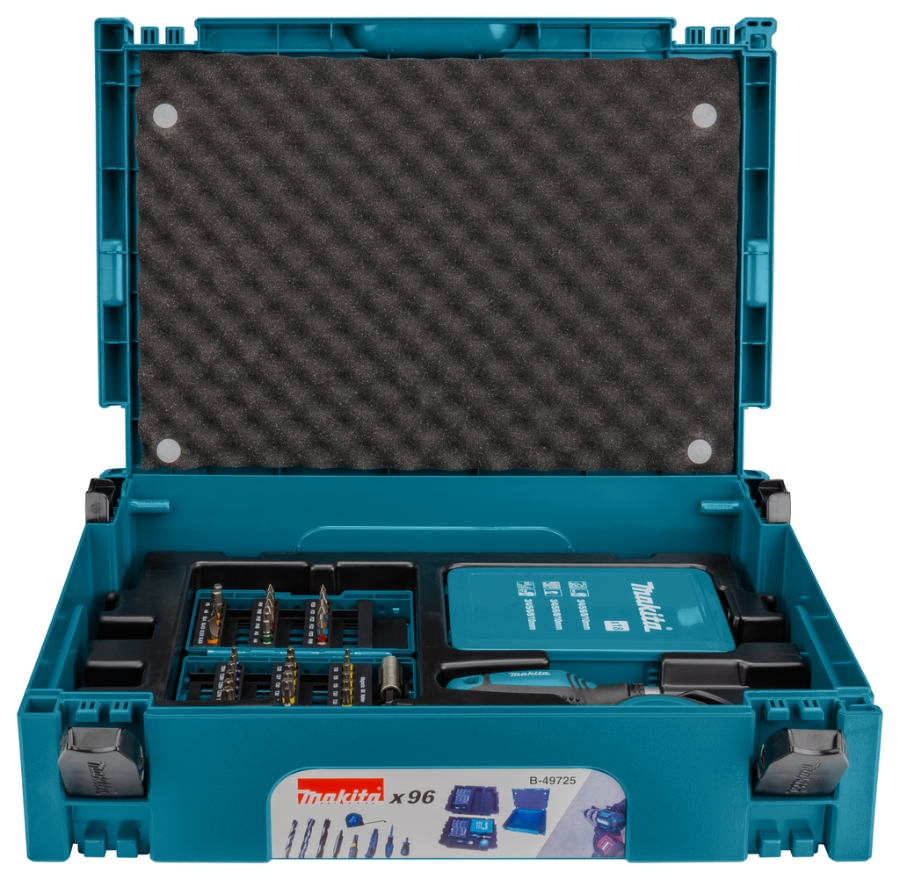 Makita B-49725 Bohrer-Bit-Set 96-teilig Makpac 