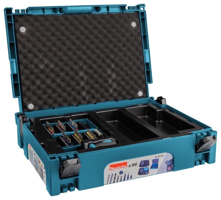 Makita B-49725 Bohrer-Bit-Set 96-teilig Makpac 