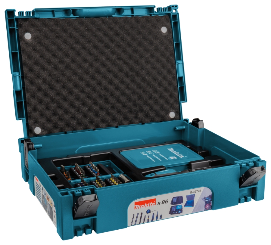 Makita B-49725 Bohrer-Bit-Set 96-teilig Makpac 