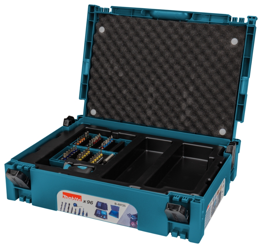 Makita B-49725 Bohrer-Bit-Set 96-teilig Makpac 