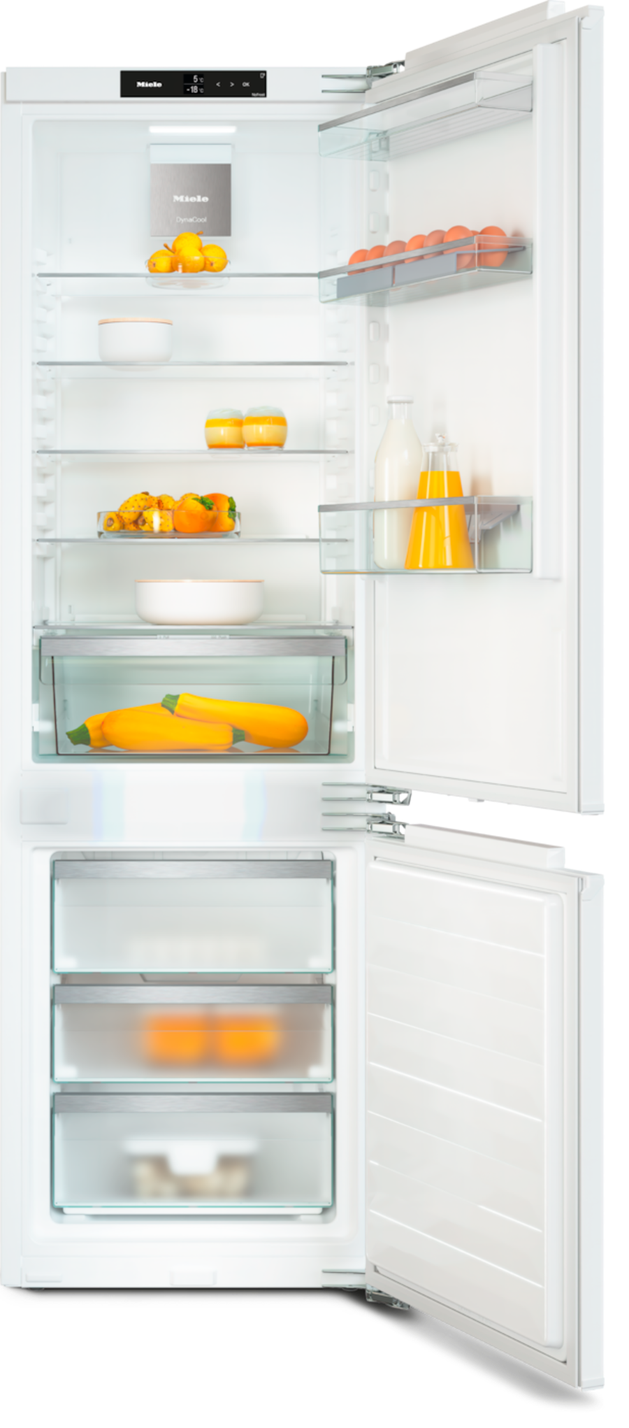 Miele KFN 7734 F Einbau Kühl-/Gefrier-Kombination NoFrost 