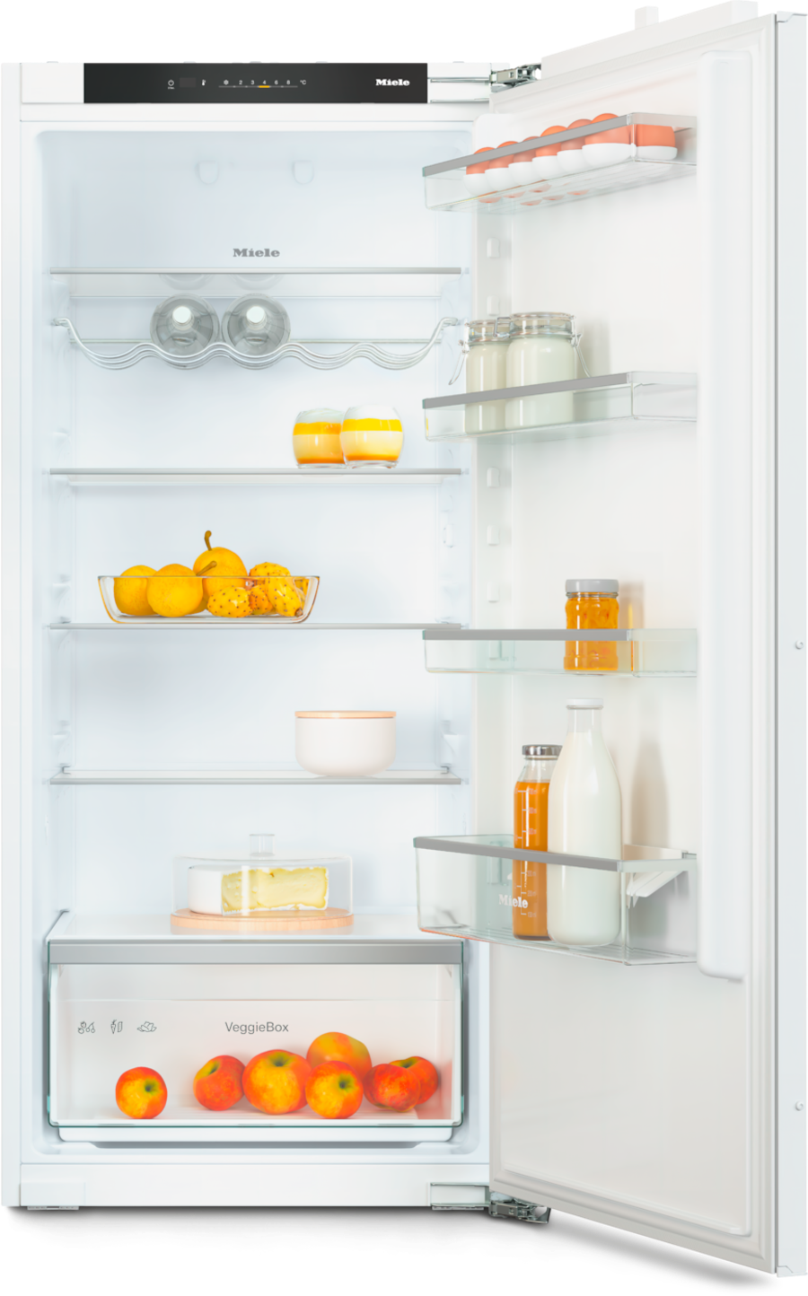 Miele K 7325 E Einbau-Kühlschrank 122cm Nische Festtür Montage ohne Gefrierfach