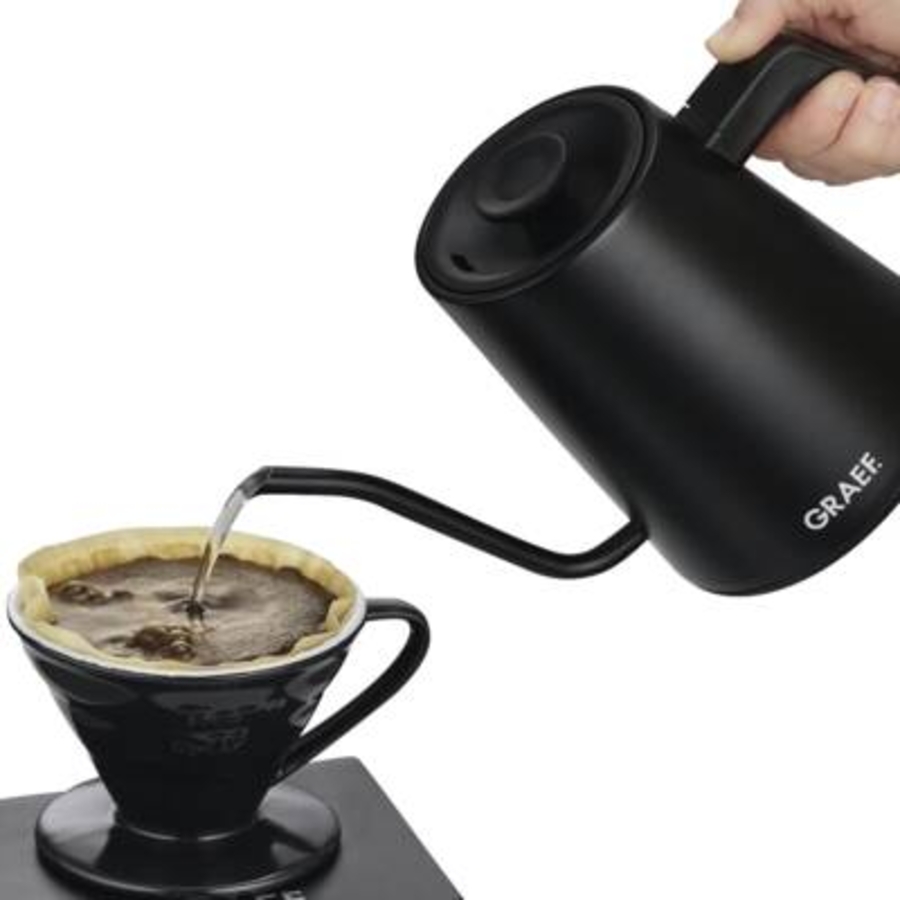 Graef GK502EU Wasserkocher Schwarz-Matt 