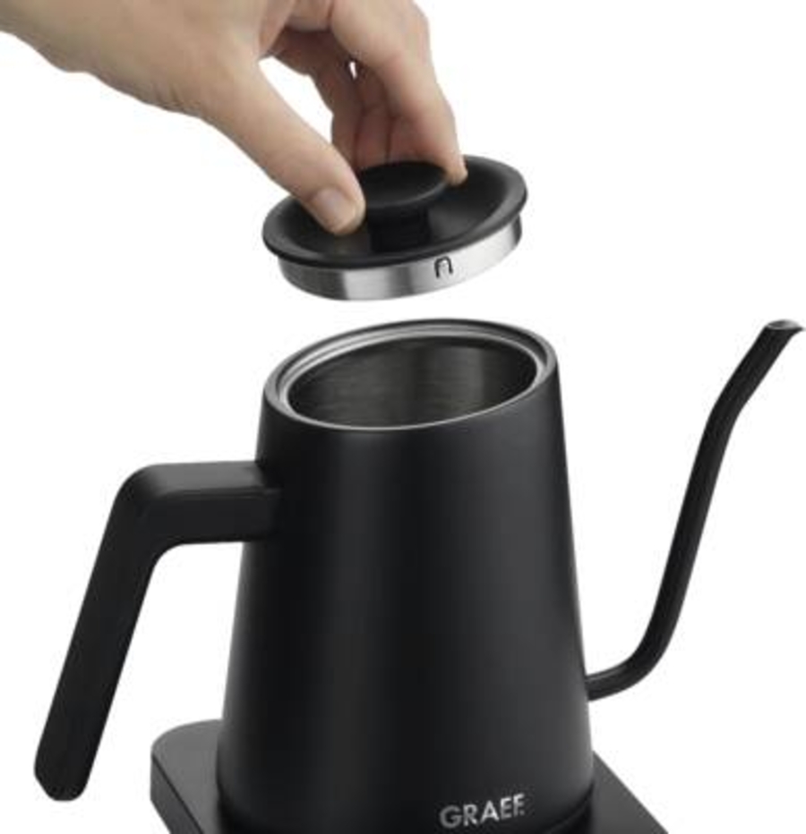Graef GK502EU Wasserkocher Schwarz-Matt 
