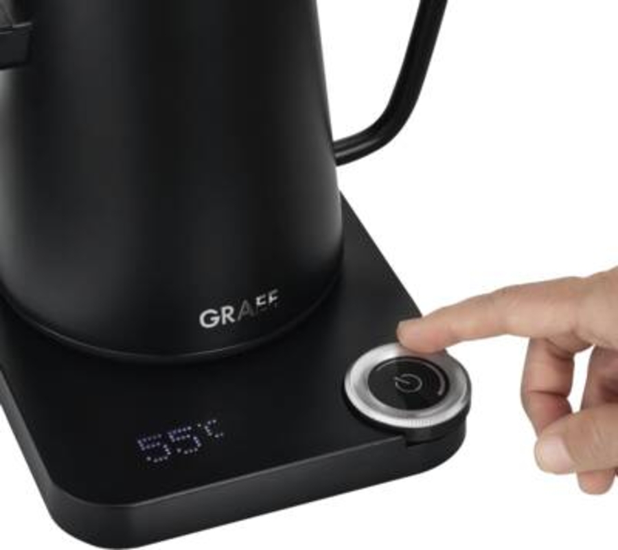 Graef GK502EU Wasserkocher Schwarz-Matt 
