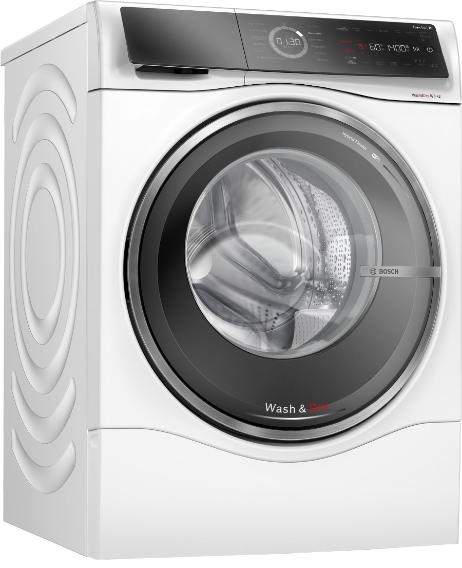Bosch WNC244070 Waschtrockner, 9/6 kg, 1400 U/min Weiss 