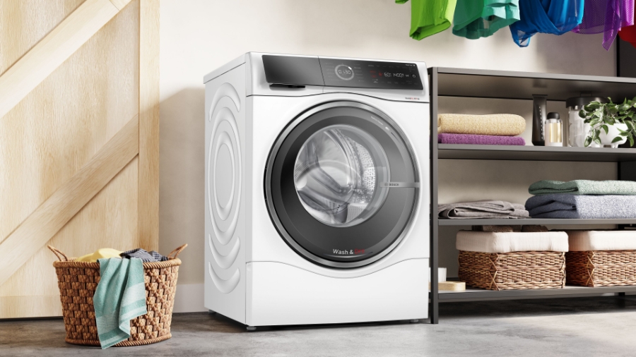 Bosch WNC244070 Waschtrockner, 9/6 kg, 1400 U/min Weiss 
