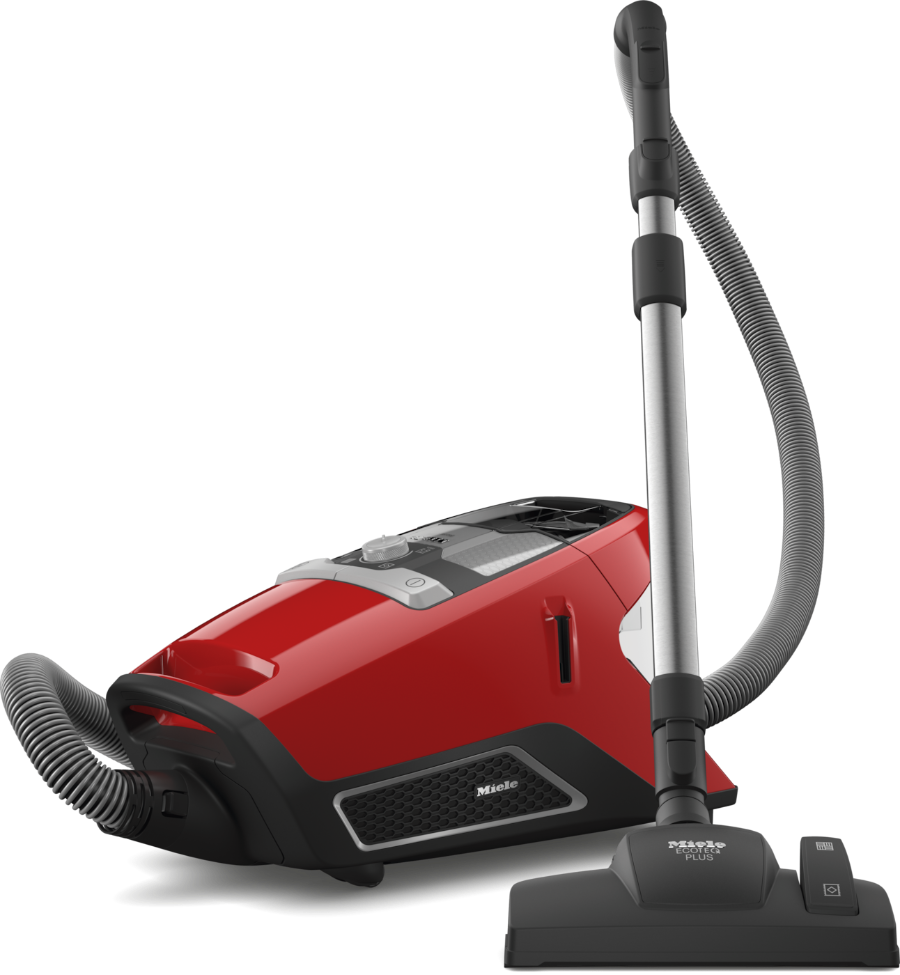 Miele Blizzard CX1 Red PowerLine/Mangorot/SKRF5 Bodenstaubsauger ohne Beutel