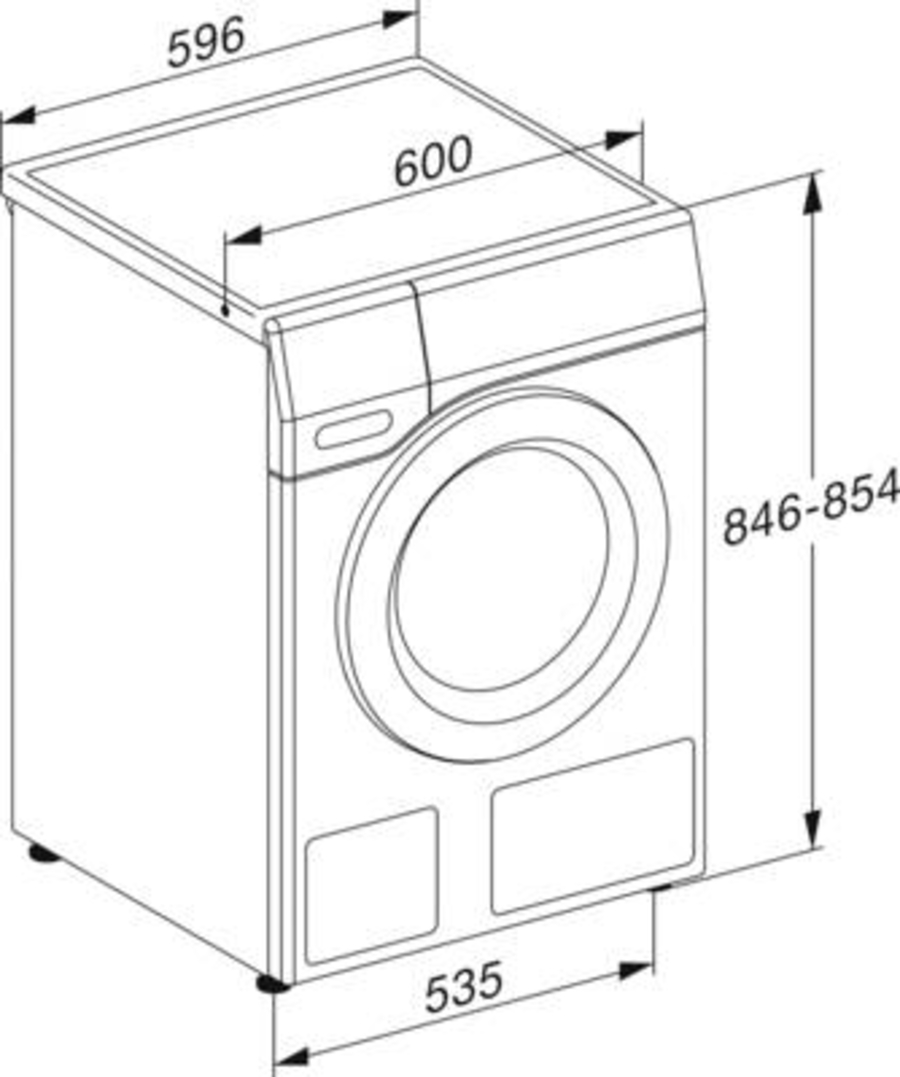 Miele WCB200 WPS 8kg Waschmaschine Frontlader 