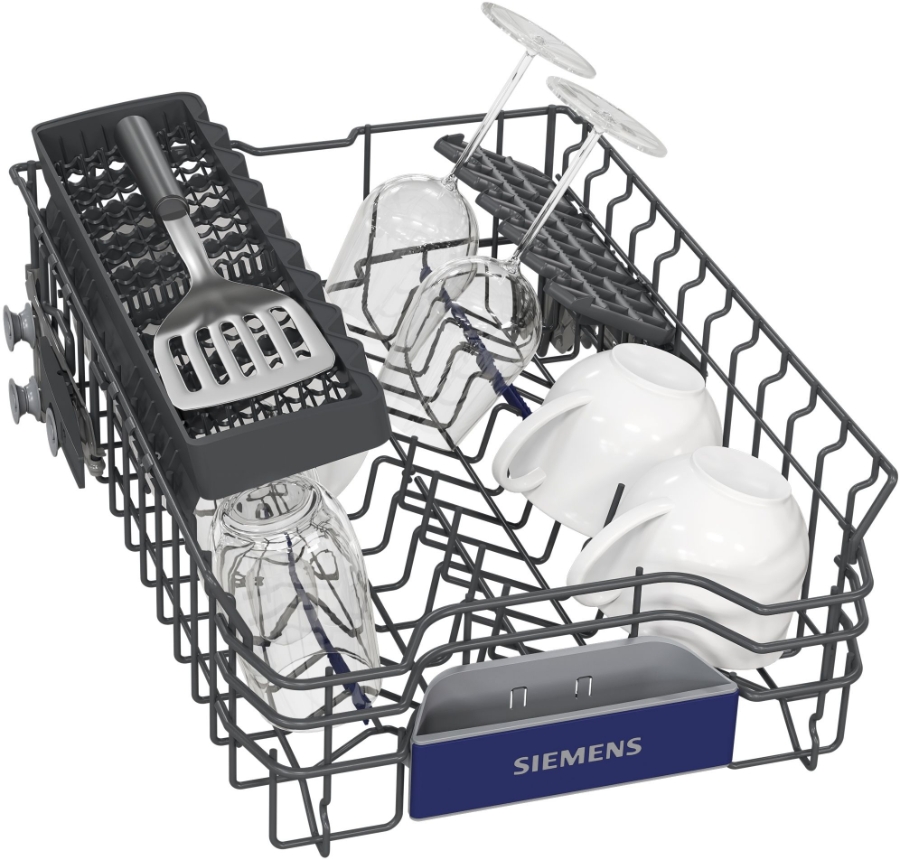 Siemens SR53ES01LD  Geschirrspüler Einbau teilintegriert  45 cm Edelstahl/schwarz