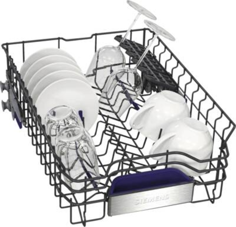 Siemens SR55ZS01MD Geschirrspüler Einbau teilintegriert 45 cm mit Besteckschublade