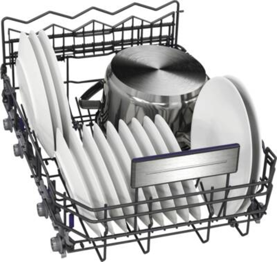 Siemens SR55ZS01MD Geschirrspüler Einbau teilintegriert 45 cm mit Besteckschublade