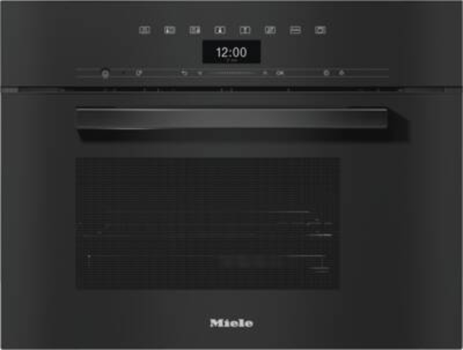 Miele DG 7440 Obsidianschwarz Einbau-Dampfgarer  