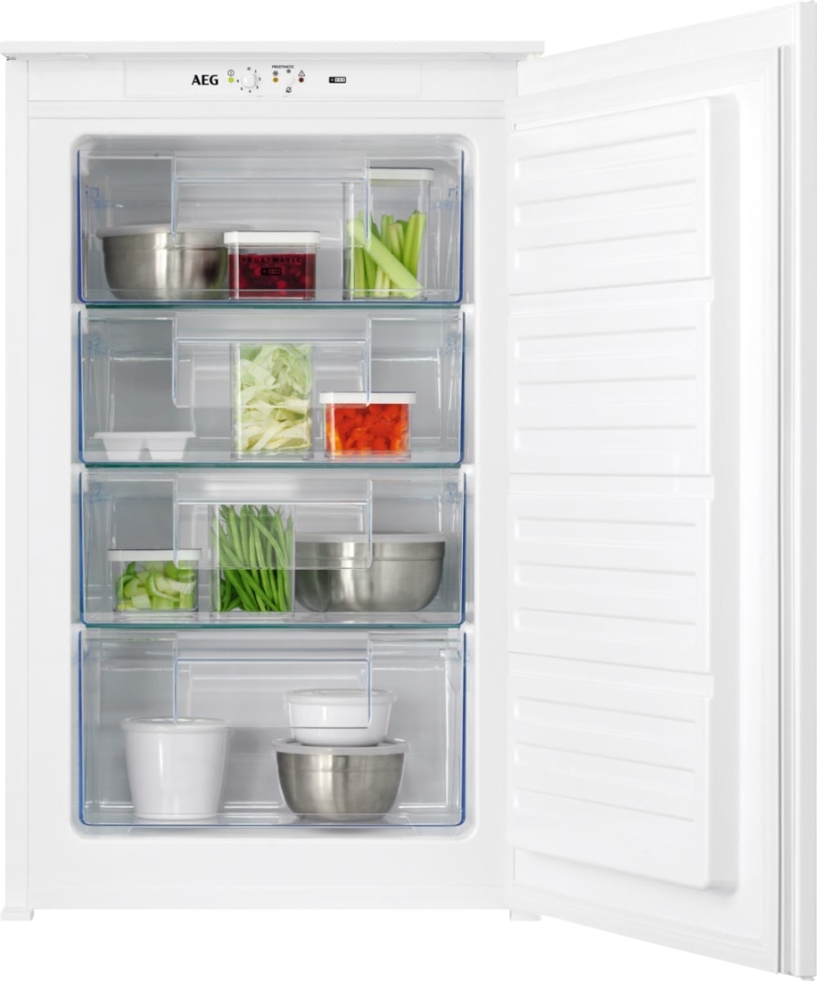 AEG TAB6L88ES Gefrierschrank Einbau 88cm Nische Schlepptür Weiss