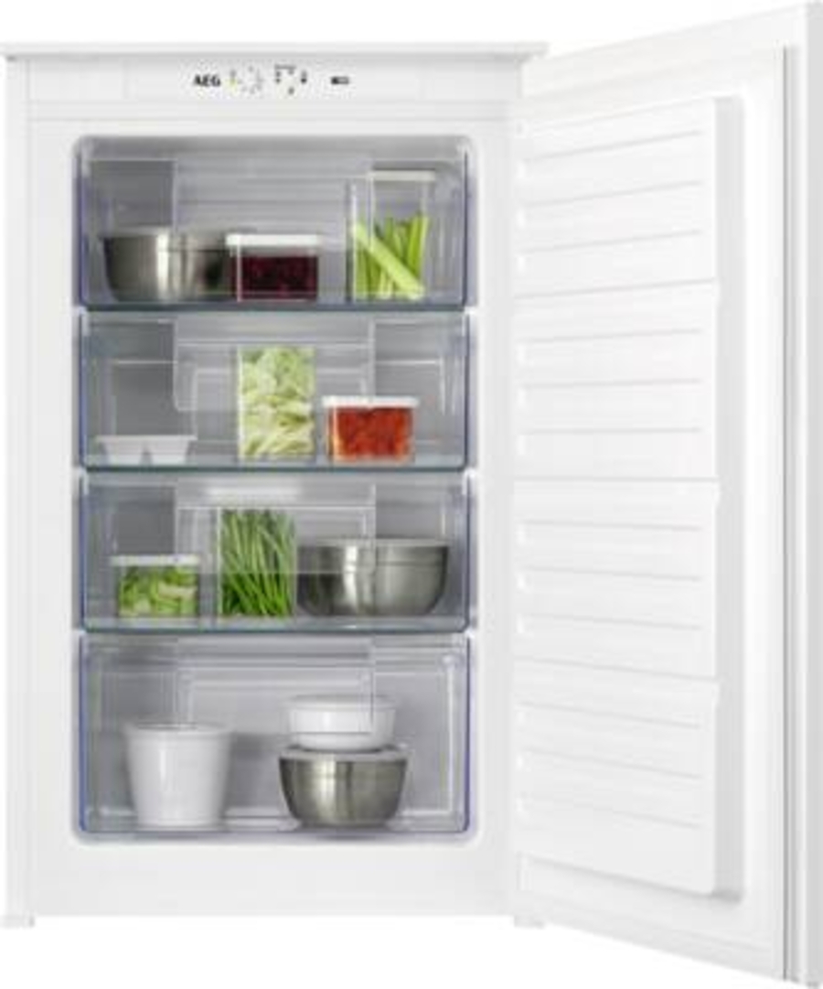 AEG TAB6L88ES Gefrierschrank Einbau 88cm Nische Schlepptür Weiss
