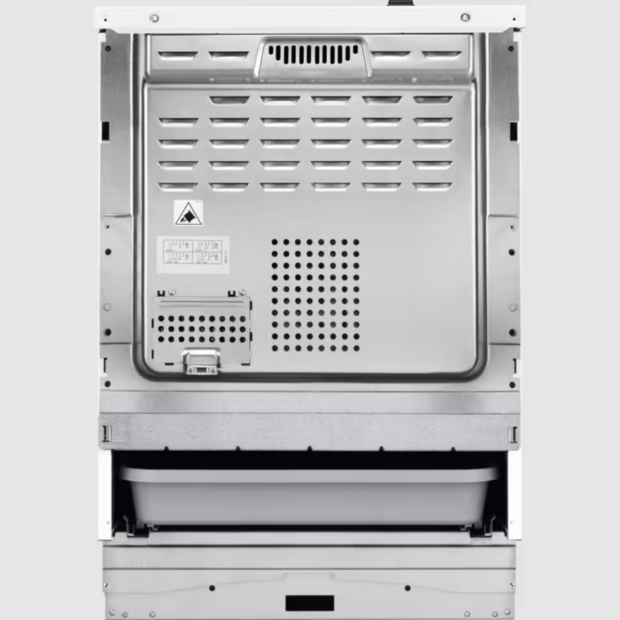 AEG CCB6206ABW Stand Herd mit Glaskeramik-Kochfeld  Weiss 