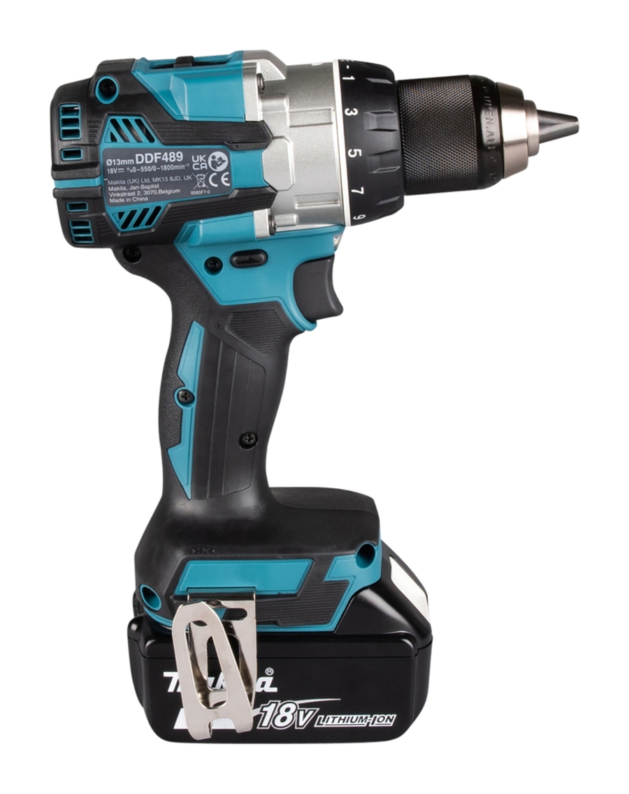 Makita DDF489Z Akku-Bohrschrauber LXT 18 V • 73/40 Nm • 0 - 1.800 U/min