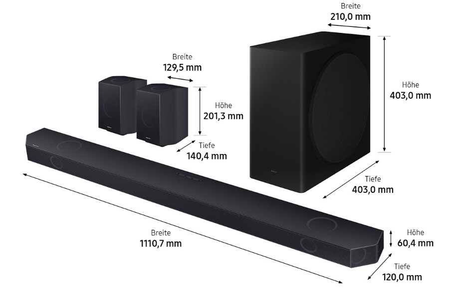 Samsung HW-Q930D/EN 9.1.4 Kanal Soundbar 
