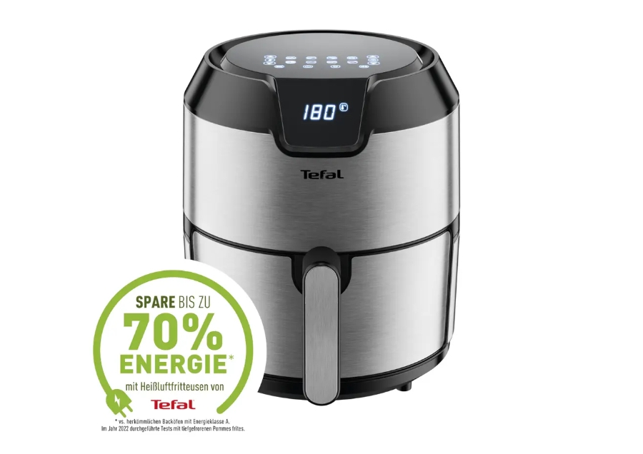 Tefal EY401D Easy Fry Deluxe 4,2 L für 6 Portionen 1500 W