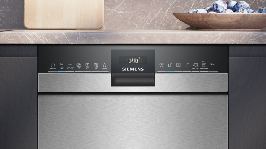 Siemens SR43ES24ME Unterbau-Einbau Geschirrspüler 45 cm mit Besteckschublade