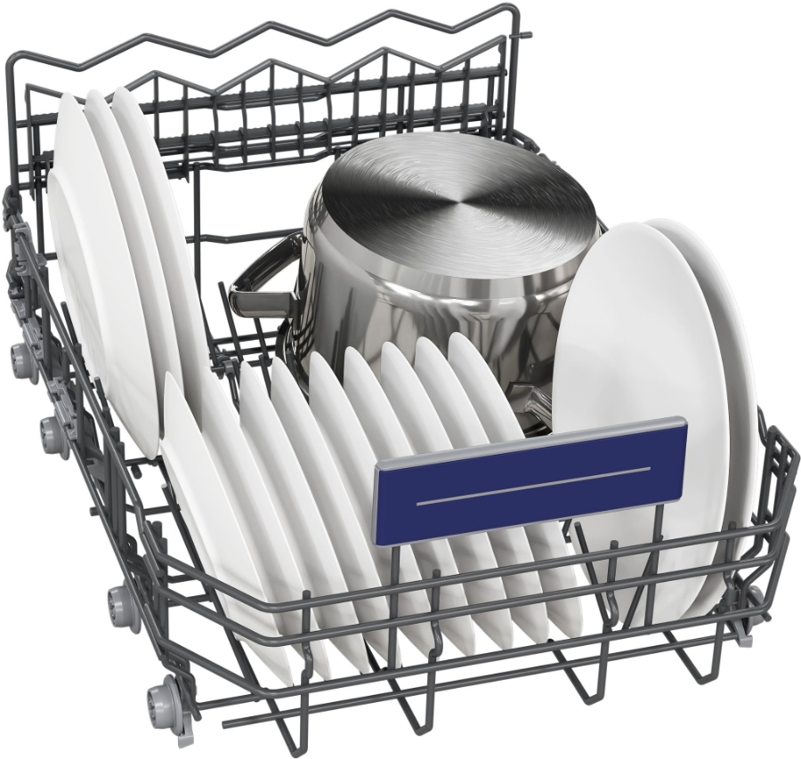 Siemens SR43ES24ME Unterbau-Einbau Geschirrspüler 45 cm mit Besteckschublade