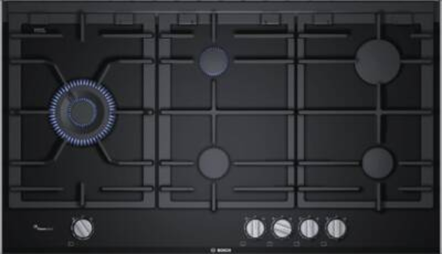 Bosch PRS9A6B70D Gaskochfeld Schwarz Integriert 90cm 