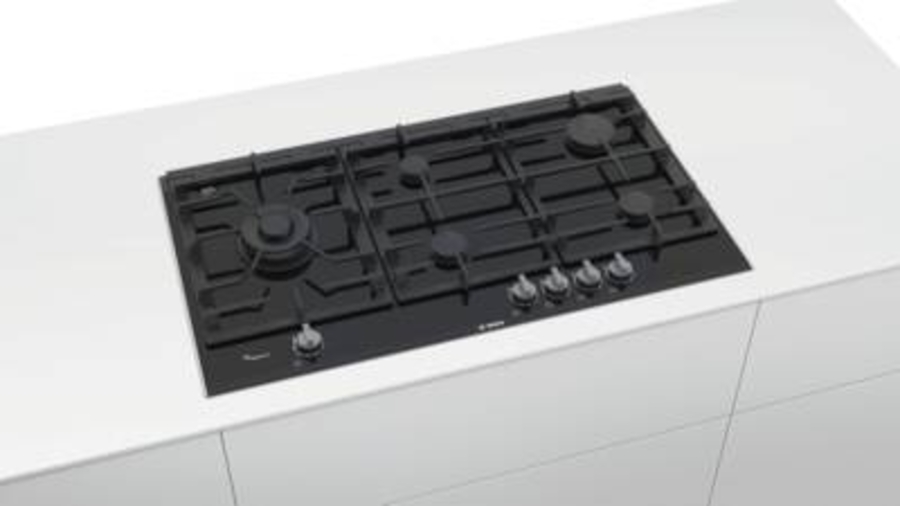 Bosch PRS9A6B70D Gaskochfeld Schwarz Integriert 90cm 
