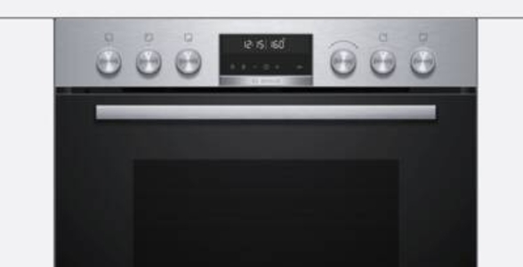 Bosch HND671LS66 (HEB578BS0+NKN645GA2E)  Einbauherd-Set  Edelstahl-Schwarz
