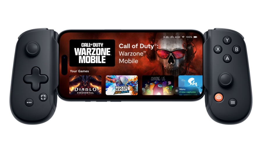 Backbone BB-51-P-BR One Mobiler Gaming Controller mit USB-C, 2. Gen. Schwarz