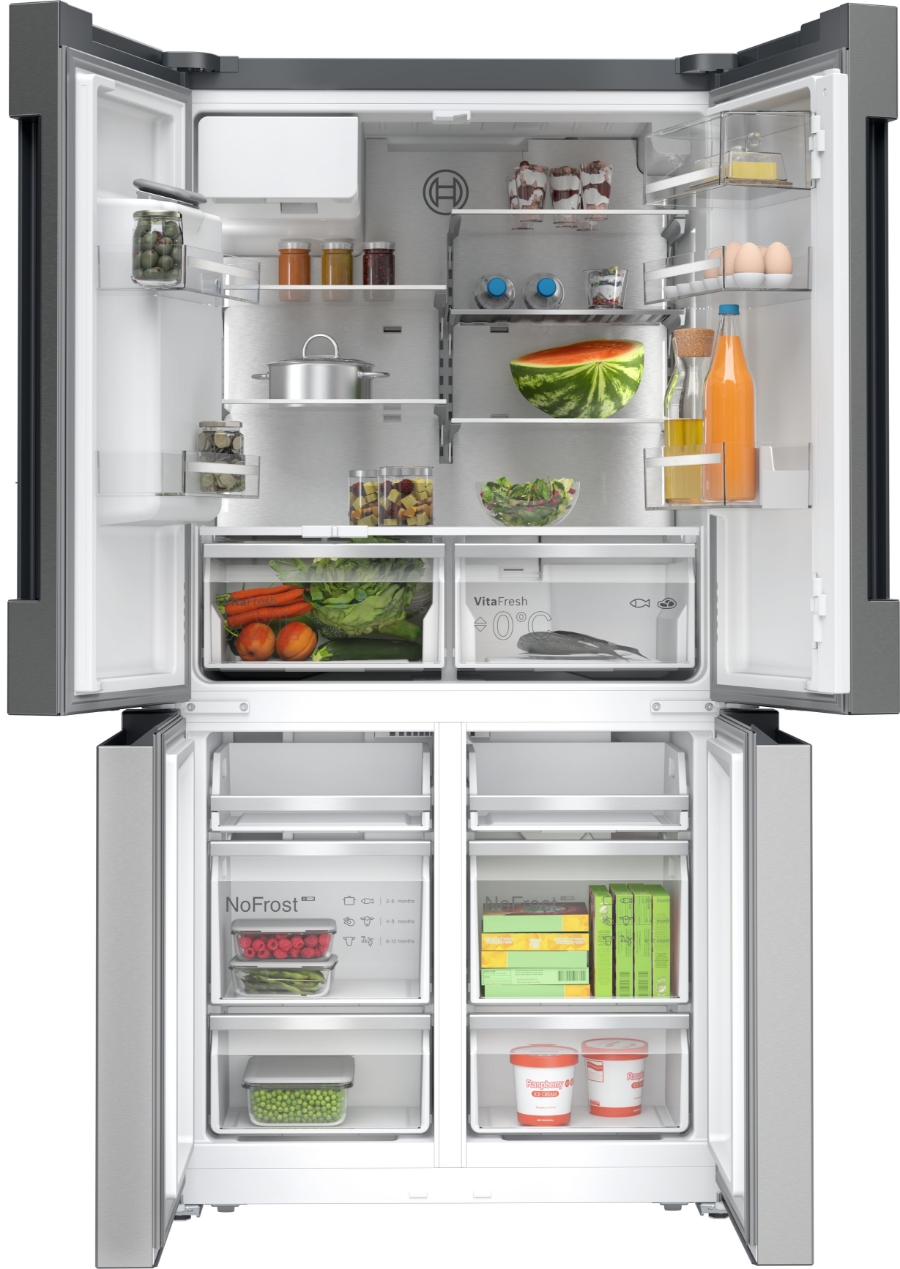 Bosch KFD96APEA Multi Door  183 x 90.5 cm Gebürsteter Stahl 