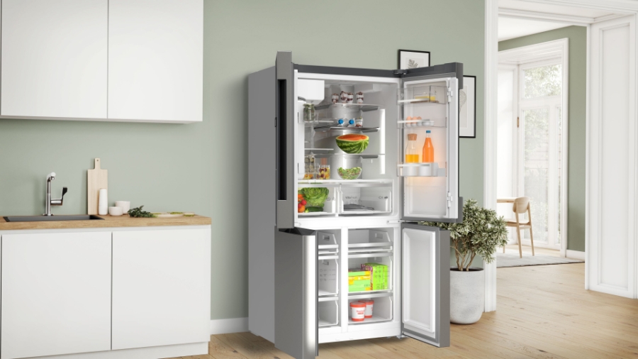 Bosch KFD96APEA Multi Door  183 x 90.5 cm Gebürsteter Stahl 