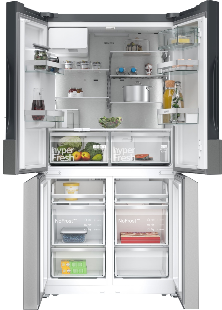 Siemens KF96IAPEA Multi Door noFrost hyperFresh Wassertank LED  