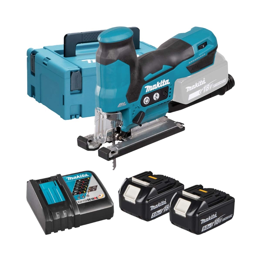 Makita DJV181RTJ Akku-Pendelhubstichsäge LXT 18 V • 800 - 3.500 Hub/min