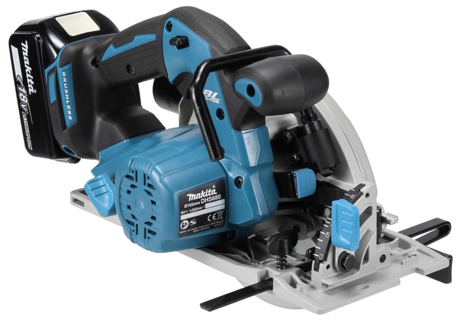 Makita DHS680Z Akku-Handkreissäge LXT 18 V • 5.000 U/min • 165 mm