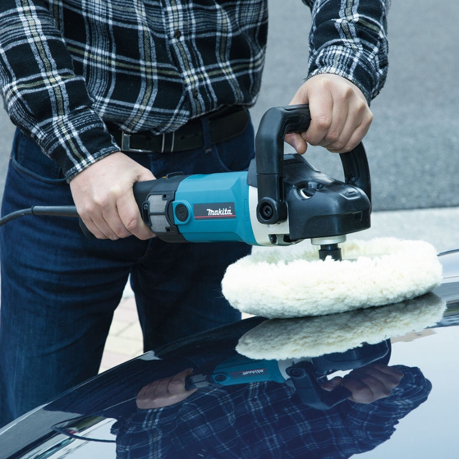 Makita 9237CB Rotationsschleifer  1.200 W • 180 mm • 0-3.200 U/min