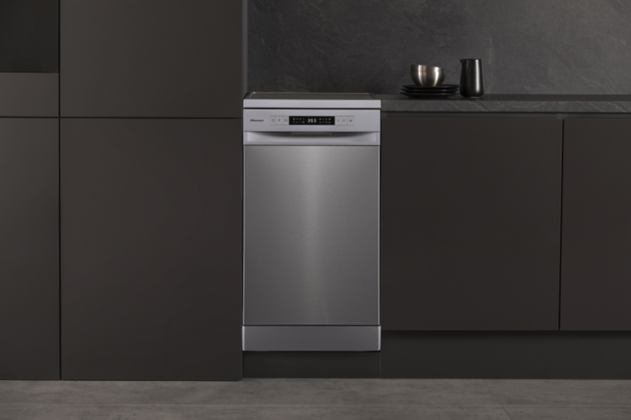 Hisense HS522E10X  Geschirrspüler Stand 45 cm Edelstahl 