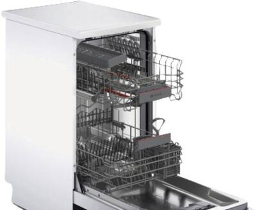 Bosch SPS4ELW01D Geschirrspüler Stand Weiß  45cm 
