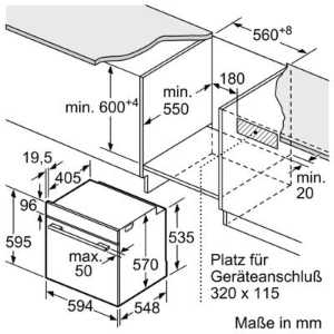 Bosch ATMKPYIN1 (HEG278AB4 + NXX645CB5M + HEZ9FF010) Herdset Einbau