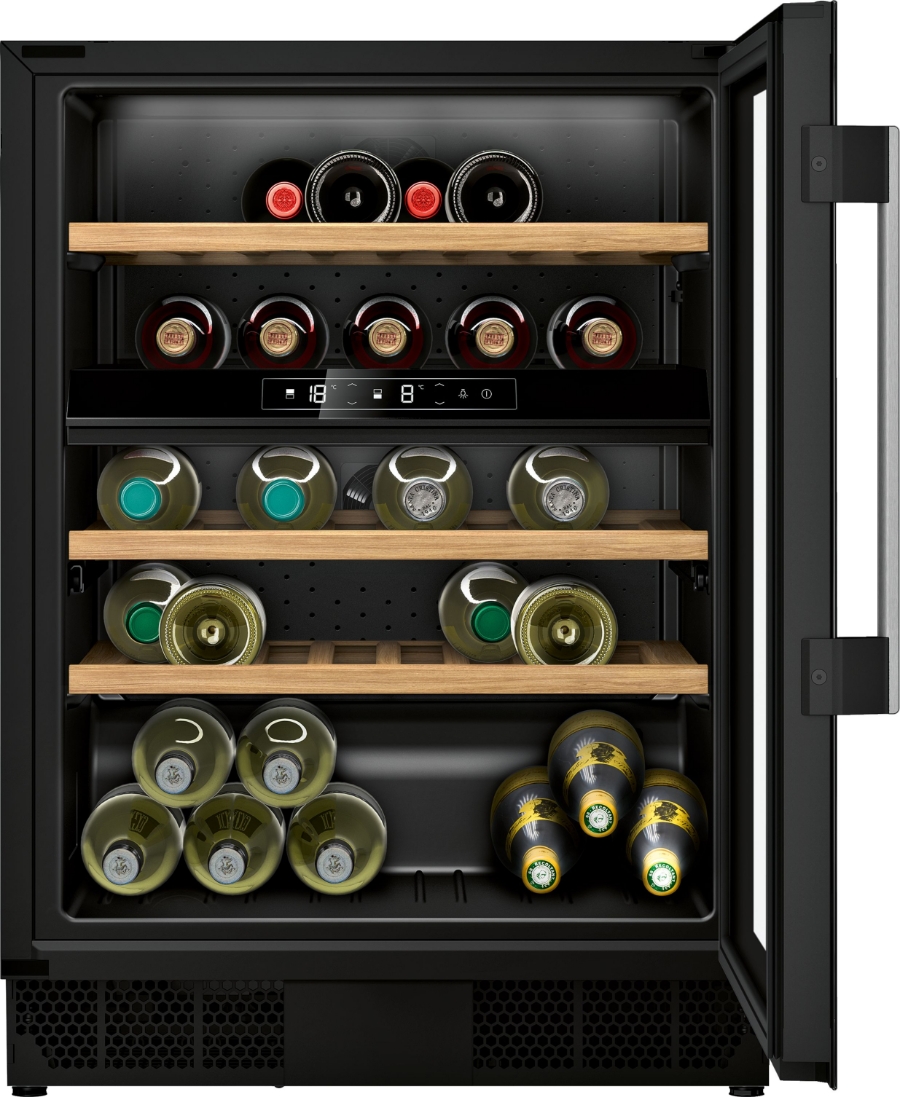 Neff KU9213HG0 N70 Einbau-Weinkühlschrank 82 x 60 cm Schwarz