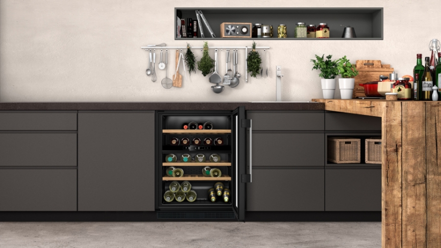 Neff KU9213HG0 N70 Einbau-Weinkühlschrank 82 x 60 cm Schwarz