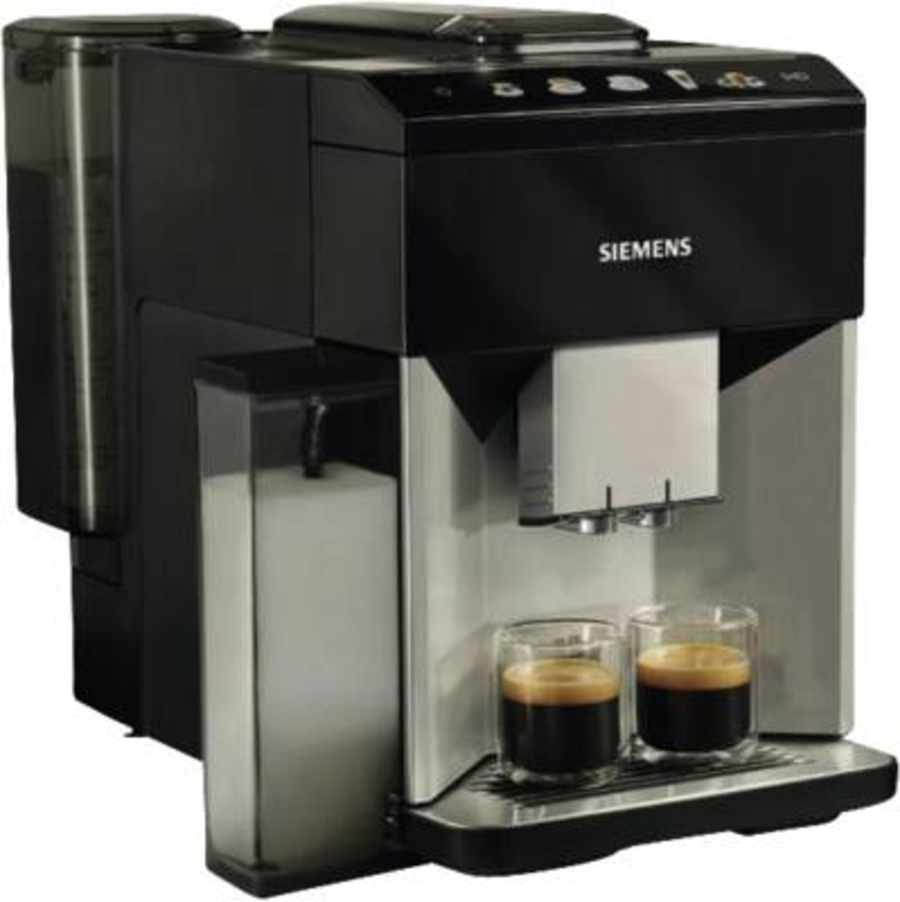 Siemens TQ513D01 Kaffee-Vollautomat Silber-Schwarz 