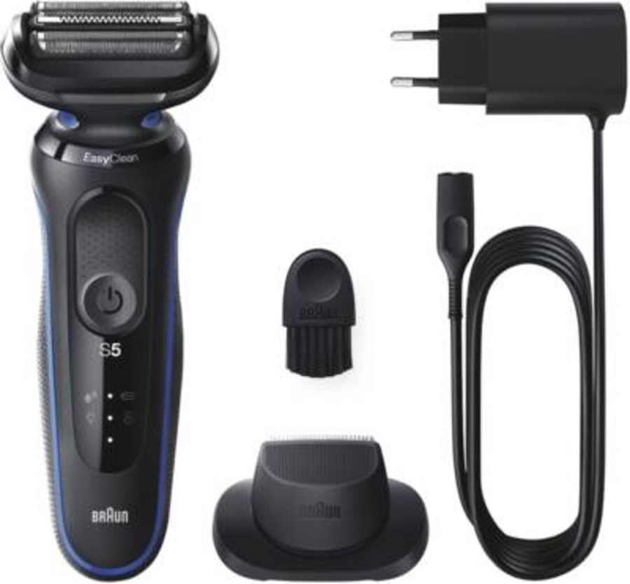 Braun Personal Care Series 5 51-B1200s  Wet&Dry Rasierer Schwarz-Blau 