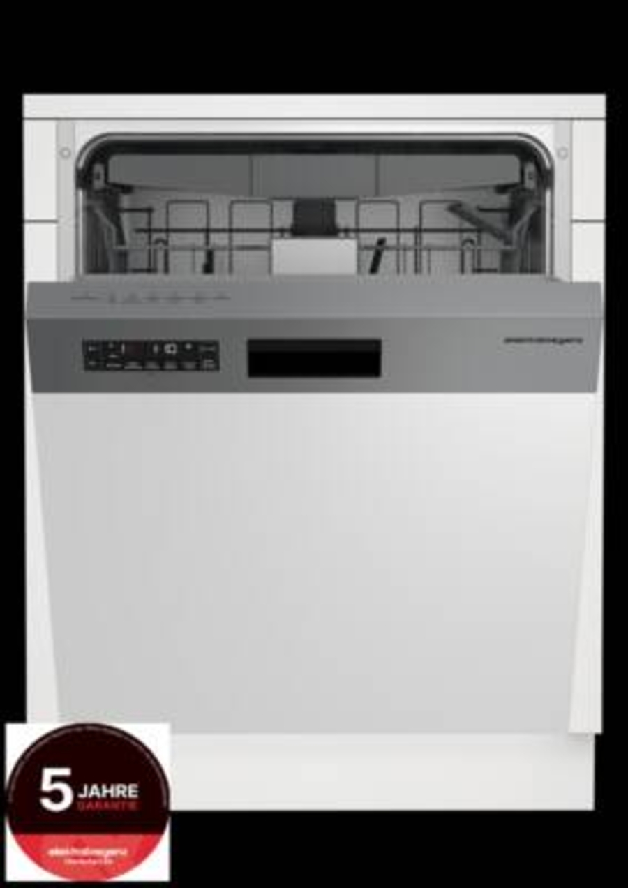 Elektrabregenz GI 85544 X Geschirrspüler Einbau teilintegriert 60 cm  mit Besteckschublade