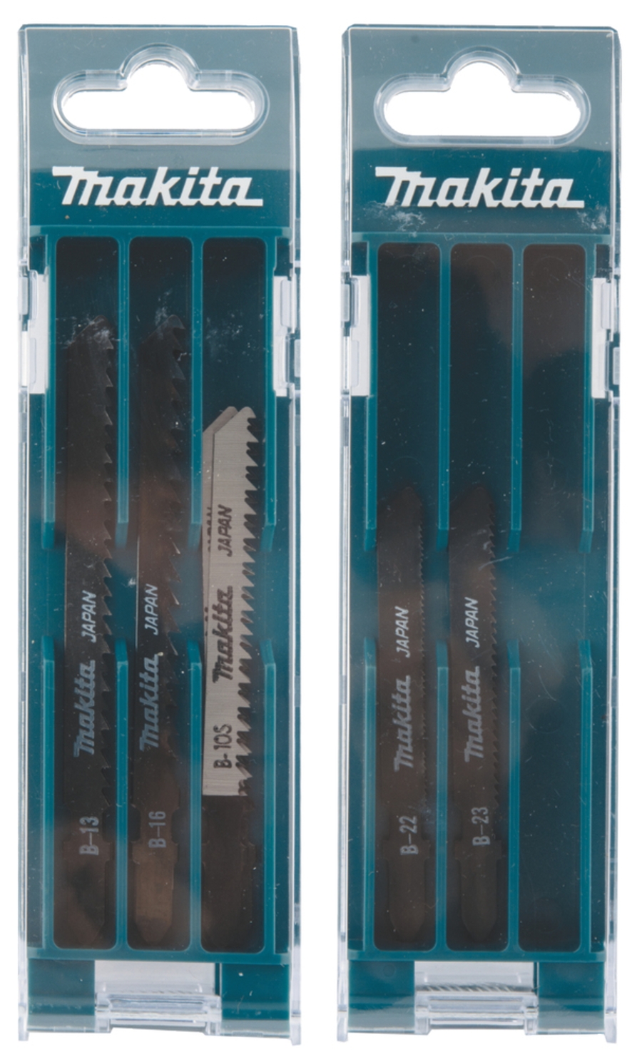 Makita B-44410 Stichsägeblatt-Set 2x B-13 • B-16 • B-10S • B-22 • B-23 • 10 Teilig