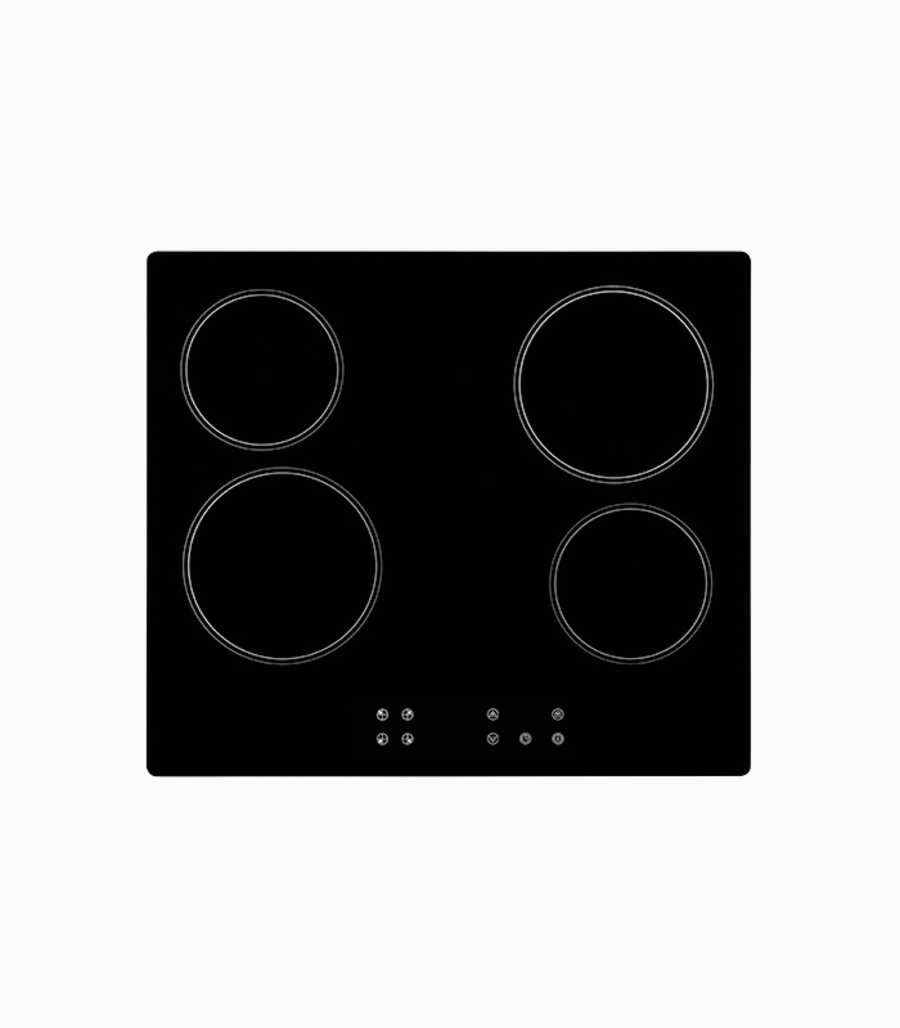 Exquisit EKC 601-2.2 Kochfeld Autark 60 cm Schwarz 