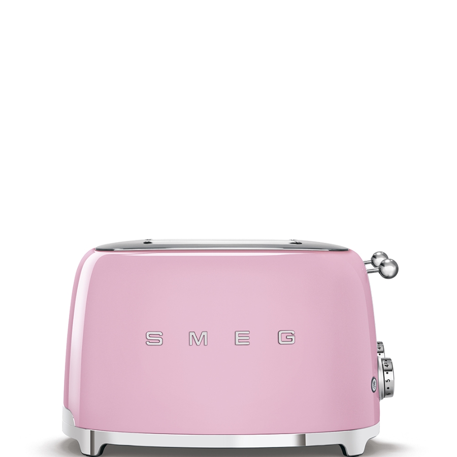 SMEG TSF03PKEU 50's Style 4-Schlitz-Toaster Cadillac Pink 