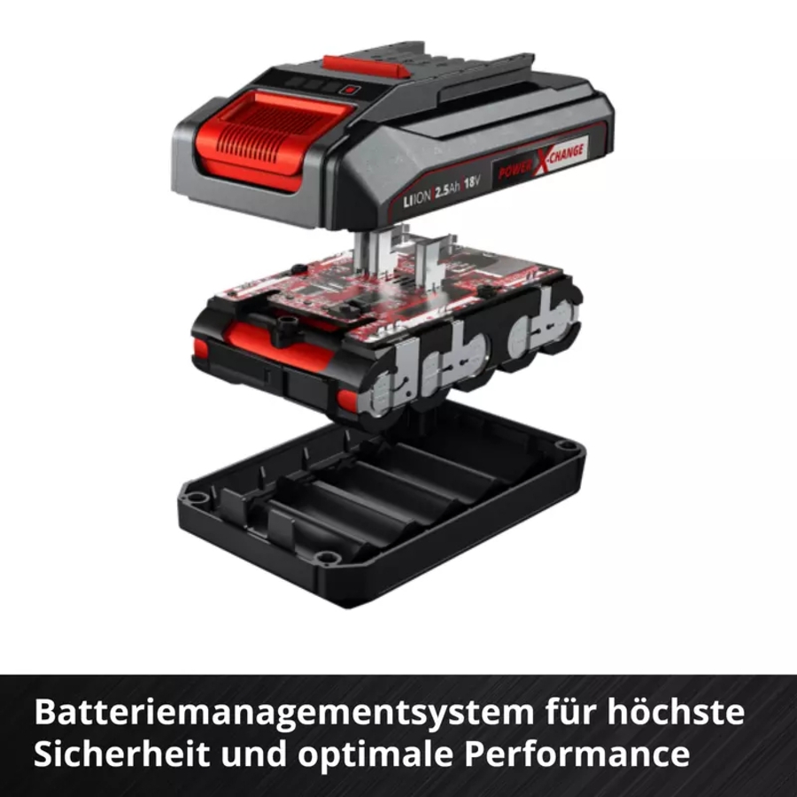 Einhell 18V 2,5Ah PXC Starter Kit Akku Ladestation 