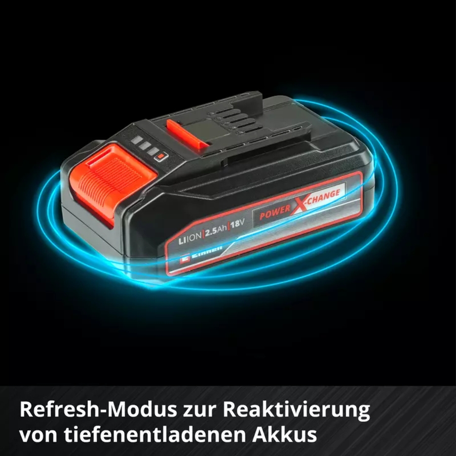 Einhell 18V 2,5Ah PXC Starter Kit Akku Ladestation 